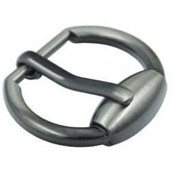 Klamra damska 20mm Ciemna Satyna podkówka