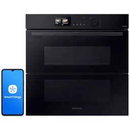 SAMSUNG Piekarnik NV7B6799JAK Dual Cook Elektryczny parowy Czarny
