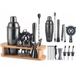 Zestaw Barmański do Drinków Shaker Miarka Szczypce