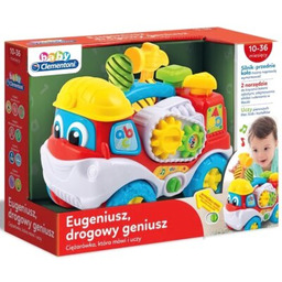 CLEMENTONI Zabawka edukacyjna Baby Eugeniusz Drogowy Geniusz 50110