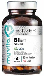 MyVita Silver Witamina B1 Forte, 60 kapsułek