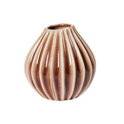Broste Copenhagen - Wazon ceramiczny Wide 15 cm