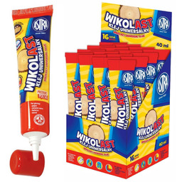 Klej WikolAst Wikol płynie uniwer 40ml ASTRA 16szt