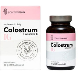 Pharmaverum Colostrum + witamina C, 60 kaps.