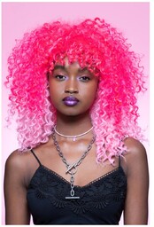 Fever Manic Panic Pink Passion Ombre Curl Girl