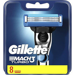 Gillette Mach3 Turbo Ostrza do Maszynki do Golenia,