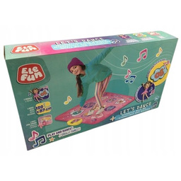 Elefun Let''s Dance Interaktywna mata muzyczna taneczna 100x87cm