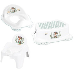 NOCNIK krzesełko GRAJĄCY podnóżek NAKŁADKA lisek