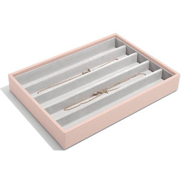 Stackers Organizer na łańcuszki (różowy) Classic