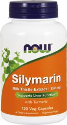 Now Foods Silymarin, ekstrakt z ostropestu plamistego, 120