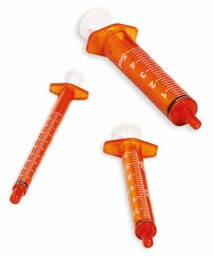 Strzykawka doustna burszytynowa SOL-M 5 ml do leków