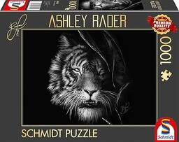 Schmidt Spiele 58541 Wilderness, tygrys, w znaku wolności,