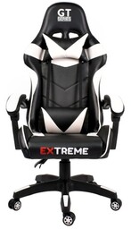 Fotel Gamingowy Gracza Extreme GT White/Black