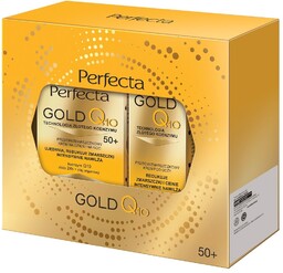 Zestaw Perfecta Gold Q10 Krem do twarzy 50+