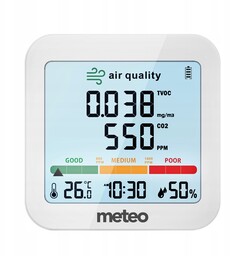 Stacja pogodowa Meteo SP88A z pomiarem CO2