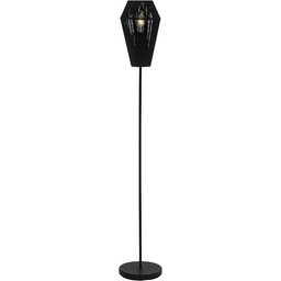 EGLO Palmones lampa stojąca, stal, 60 W, czarna