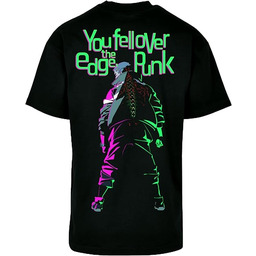 DEVplus Cyberpunk: Edgerunners T-shirt Neon Punk (L)