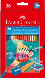 Kredki akwarelowe 36 kolorów Faber Castell 114437 114437