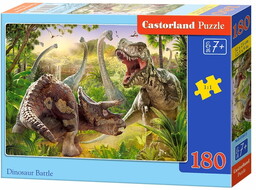 Castorland Puzzle 180 Dinosaur Battle CASTOR