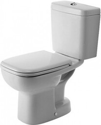 DURAVIT 21110120002 Stand-WC Kombi 650mm D-Code Wei