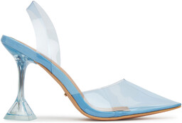 Szpilki DeeZee ZALHT-02 BLUE PU Niebieski