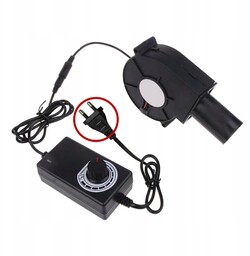 2 x Automatyczna Dmuchawa Do Rozpalania Grilla Ogniska