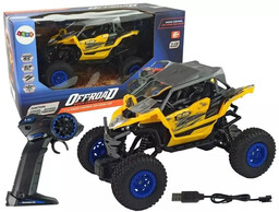 Terenówka Off- Road zdalnie sterowana 1:16 żółta -