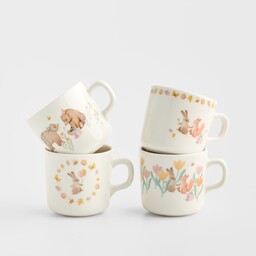 Komplet Kubków Ivy z motywem zwierzęcym