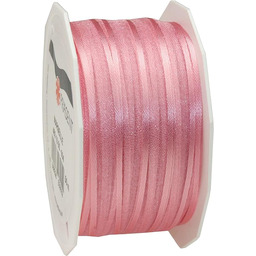 Präsent - MARSEILLE taśma organza - jasnoróżowa -