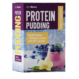 GymBeam Pudding białkowy 500 g jagody wanilia