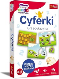 Trefl Cyferki  Mały Odkrywca Gra Edukacyjna