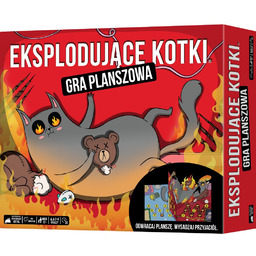 Eksplodujące Kotki: Gra Planszowa