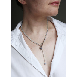 Pakamera Naszyjnik Akwamaryn