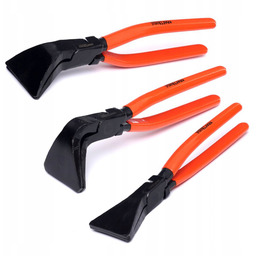 Zestaw Dekarskie Szczypce Kleszcze Gięcia Blach 275MM Proste