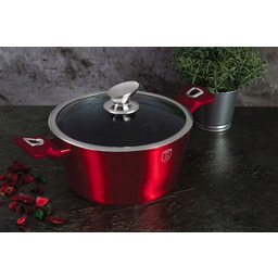 BH-1256N Garnek granitowy 20 cm Berlinger Haus Burgundy