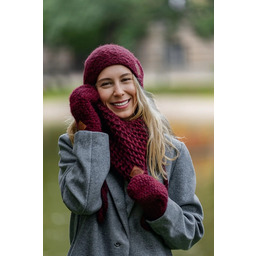 Pakamera Mały komin MERINO Bordo