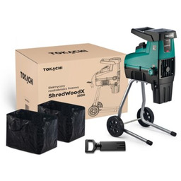 TOKACHI Rozdrabniacz do gałęzi elektryczny ShredWoodX 3500