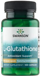 Swanson L-Glutathione Setria, L-glutation zredukowany 100 mg, 100