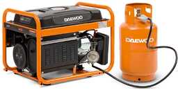 DAEWOO GDA 3500 DFE AGREGAT GENERATOR PRĄDOTWÓRCZY LPG