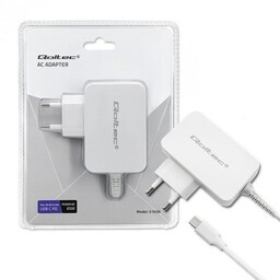 Qoltec Zasilacz sieciowy 65W 5-20.3V 2-3.25A USB typ