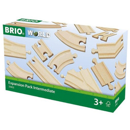 Brio. Średni zestaw torów Ravensburger