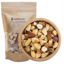 Orzechy Brazylijskie Połówki 0,5kg naturalne PrzyprawyDeli24