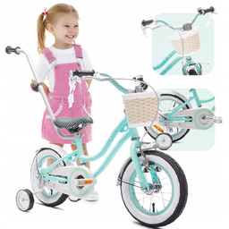 Rowerek dziecięcy Rower dla dziewczynki 12 cali Koszyk