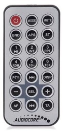AUDIOCORE Radioodtwarzacz samochodowe AC9720B (USB + AUX +