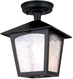 Elstead Lighting Lampa przysufitowa zewnętrzna York BL6A-BLACK Elstead