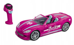 Barbie Auto Kabriolet Różowy Sterowany 63740