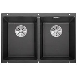 Blanco SUBLINE 350/350-U 523574 Granitowy Antracyt Zlewozmywak prostokątny