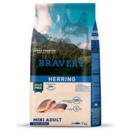 Bravery Dog Mini Adult Herring - 2kg