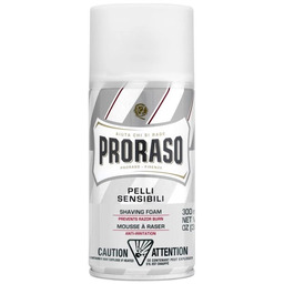 Proraso White Shaving Foam pianka do golenia, skóra