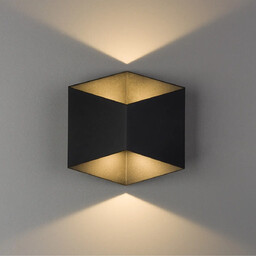 Kinkiet zewnętrzny TRIANGLES LED BLACK 8142 - Nowodvorski